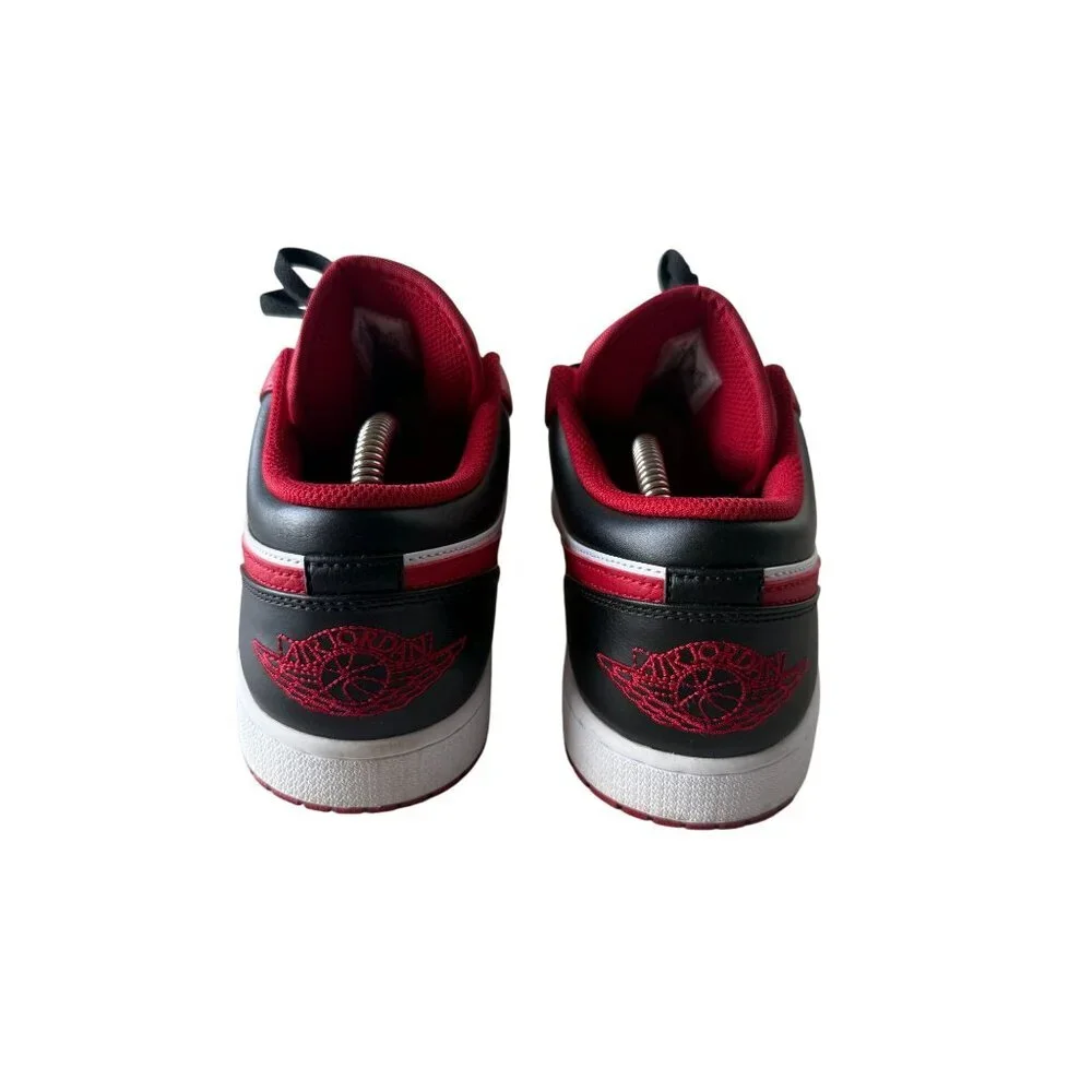 Nike Air Jordan 1 Low Shoes Chicago Bulls Red Sneakers 553558-163 Size 9 Limited